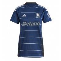 Camiseta Aston Villa Tercera Equipación Replica 2024-25 para mujer mangas cortas